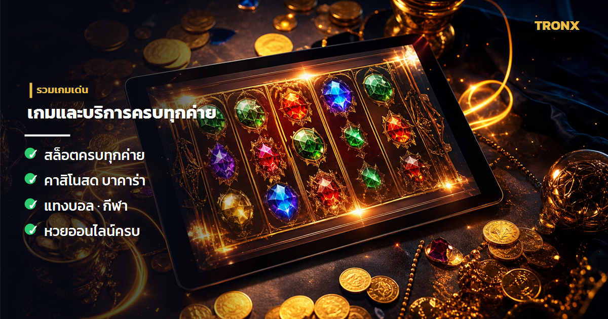 เกมและบริการ — Roll88 รีวิวเว็บสล็อตออนไลน์